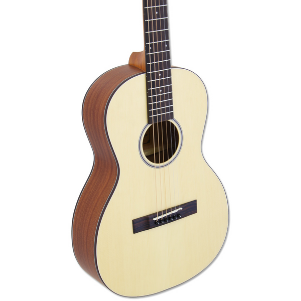 Aria 131 MTN Matte Natural Parlor Acoustic Guitar