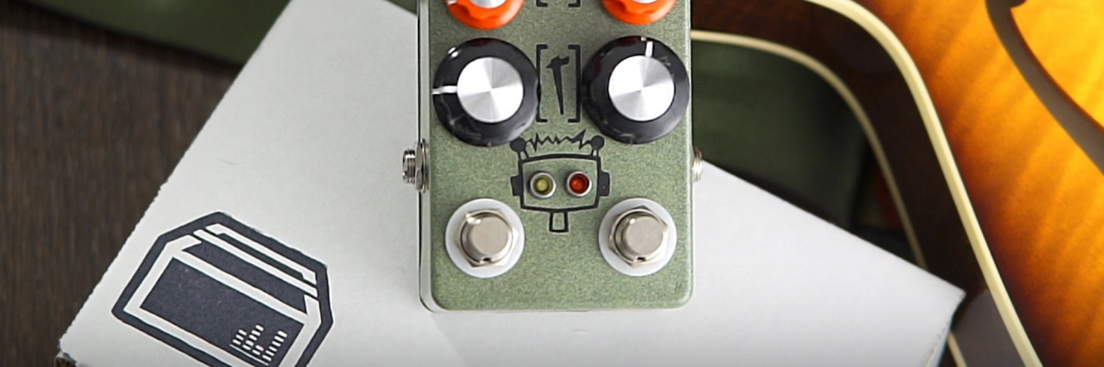 Hungry Robot Pedals Dual Channel Overdrive HG+LG Demo