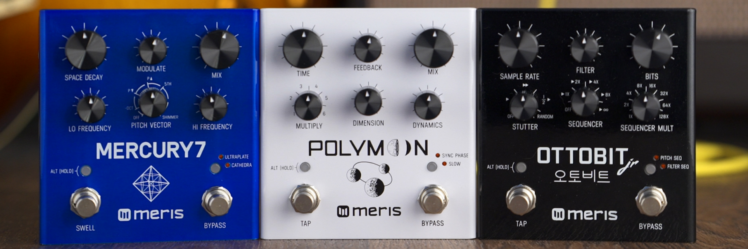 Meris Polymoon Modulated Delay, Ottobit Jr & Mercury7 Reverb Overview