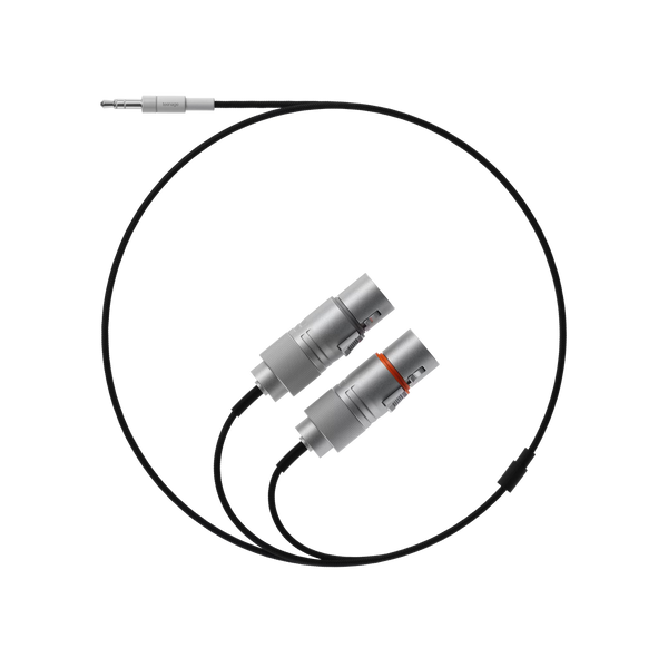 Teenage Engineering textile cable 3.5 mm to 2x xlr (socket)