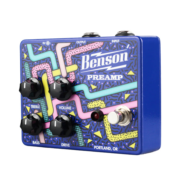 Benson Amps Preamp Complicated Pattern