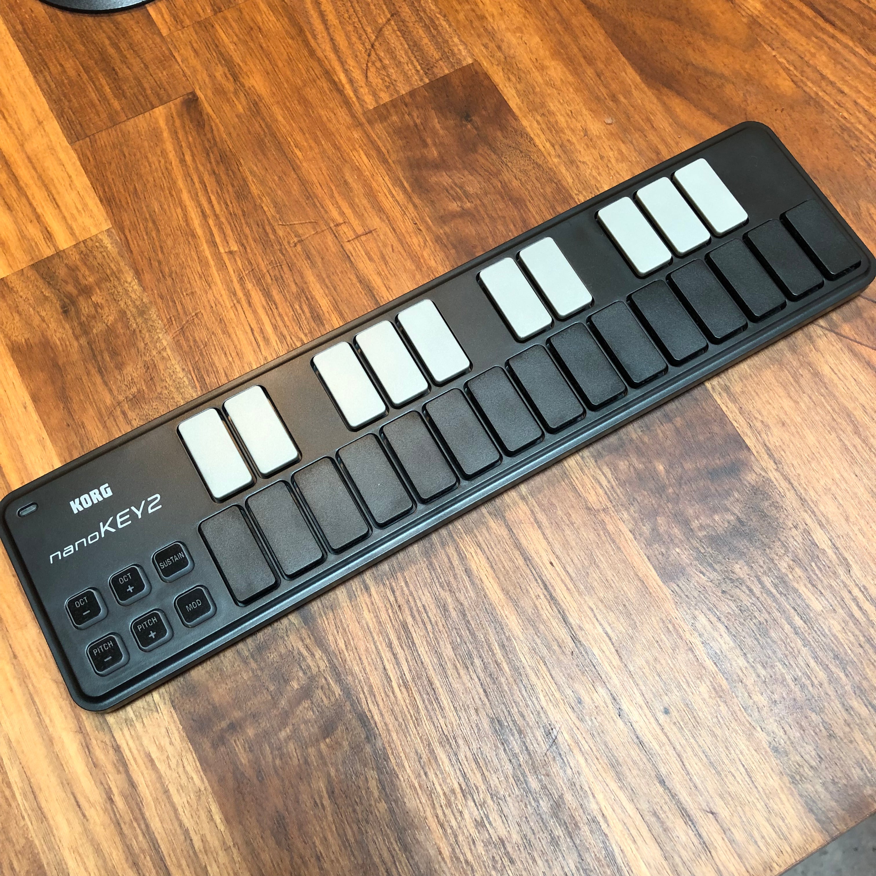 KORG nanoKEY2 白 MIDIキーボード - 器材