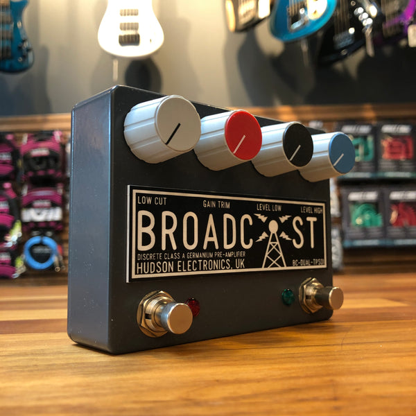 Hudson Electronics Broadcast – Dual Foot Switch TSP Special Edition Grey Knob