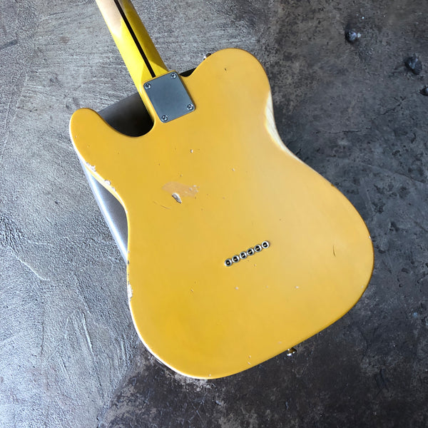Nash T-52 Telecaster, Butterscotch Blonde with Medium Aging