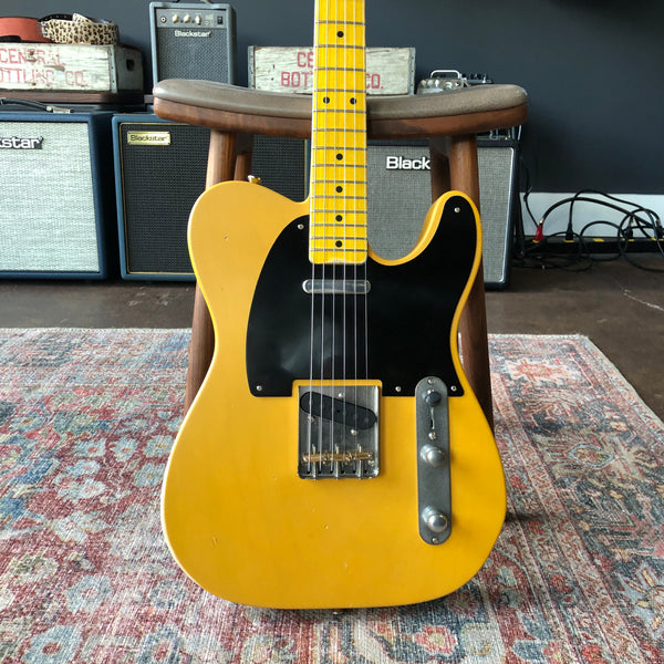 Nash T-52 Telecaster, Butterscotch Blonde with Light Aging