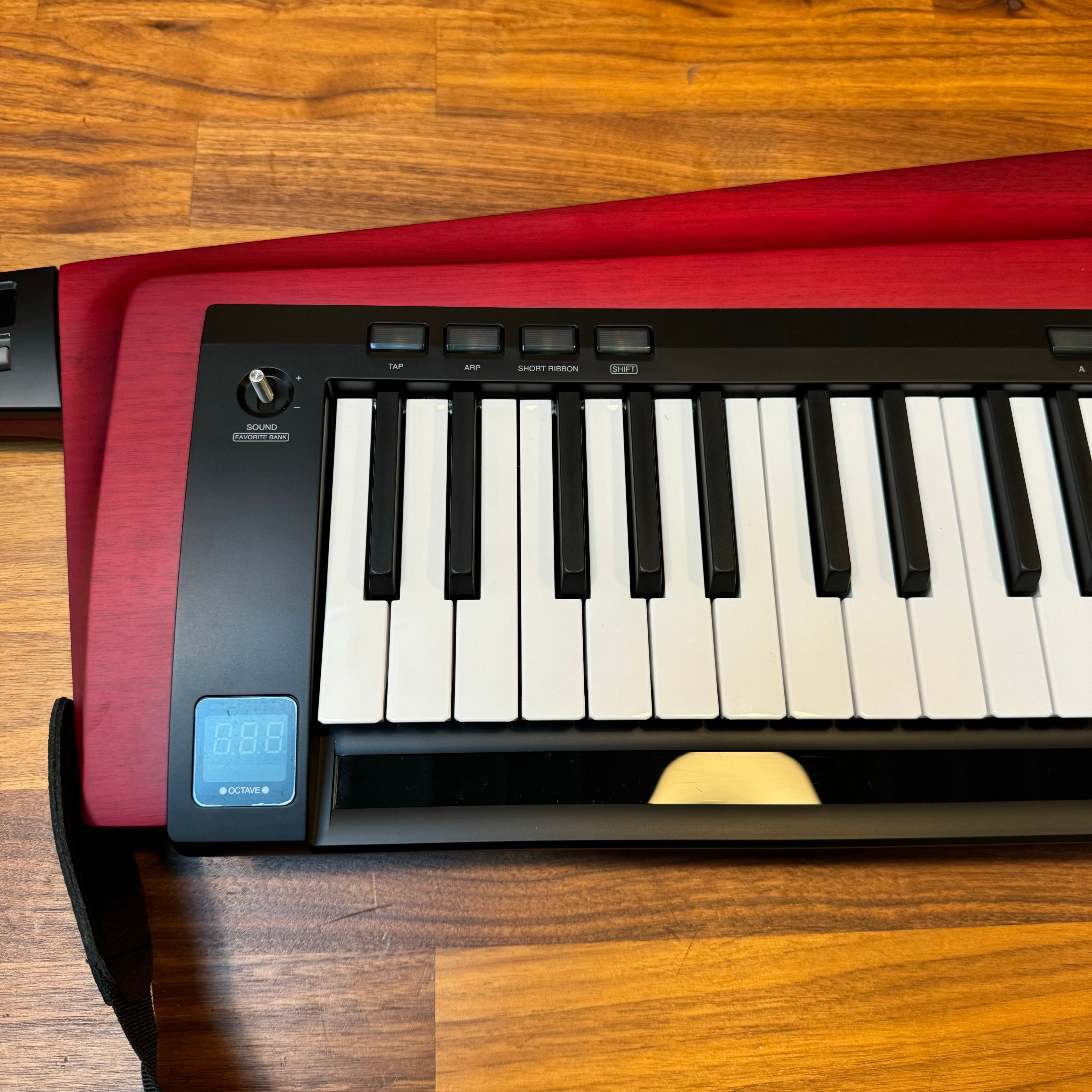 Korg RK-100S v2 37-Note Keytar, Red - The Sound Parcel