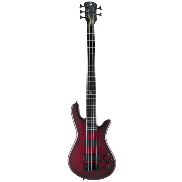 Spector NS PULSE II - Black Cherry Matte 5-String Bass