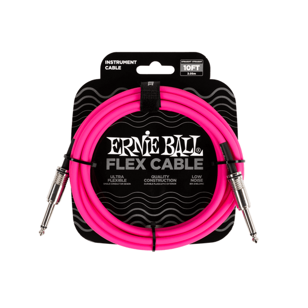 Ernie Ball Flex Cable 10ft Pink