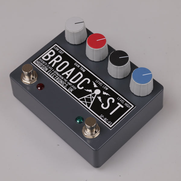 Hudson Electronics Broadcast – Dual Foot Switch TSP Special Edition Grey Knob