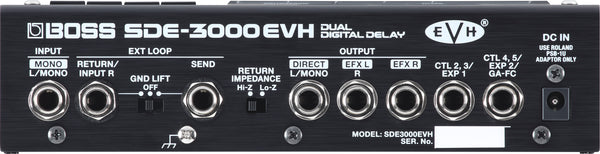 BOSS SDE-3000EVH Eddie Van Halen Dual Digital Delay