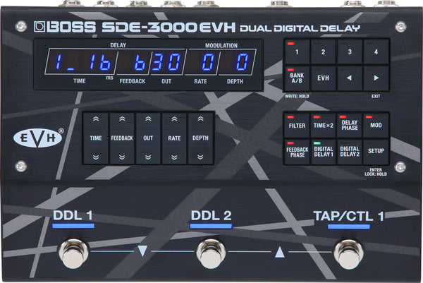 BOSS SDE-3000EVH Eddie Van Halen Dual Digital Delay