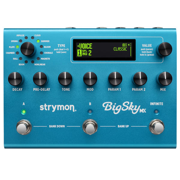 Strymon BigSky MX multi reverb