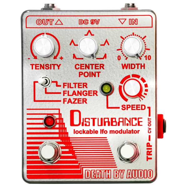 Death By Audio Disturbance - filter, flanger, phaser