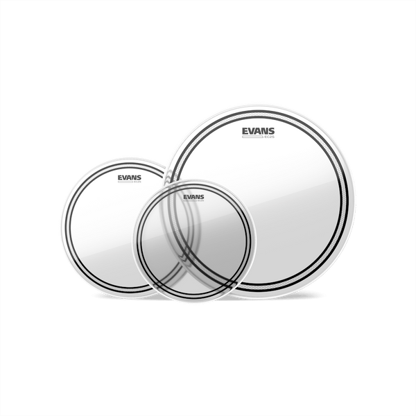 EVANS EC2S Tompack, Clear, Fusion (10 inch, 12 inch, 14 inch)