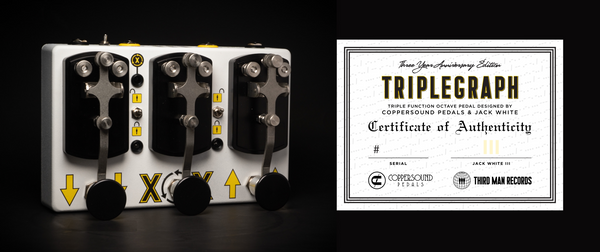 Third Man Records / Coppersound Triplegraph - 3rd Anniversary Limited Edition White