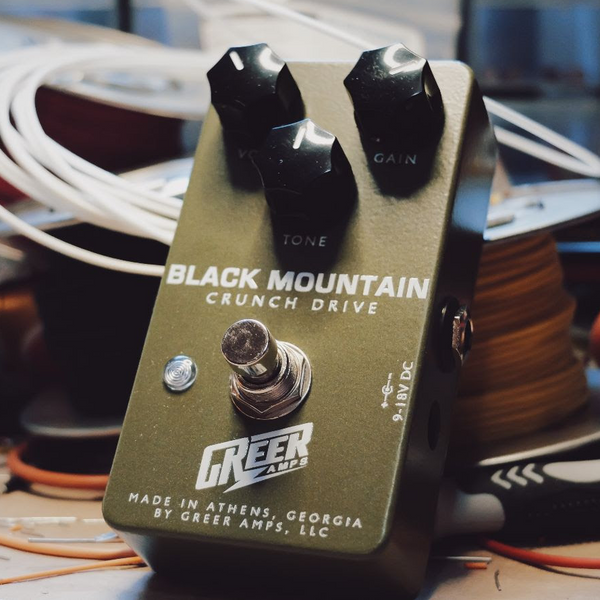 Greer Amps Black Mountain crunch drive - Green