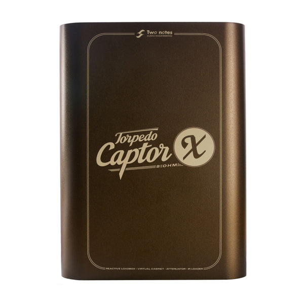 Two Notes Torpedo CAPTOR X SE | Special Edition 8 Ohm loadbox, attenuator, speaker sim, DI