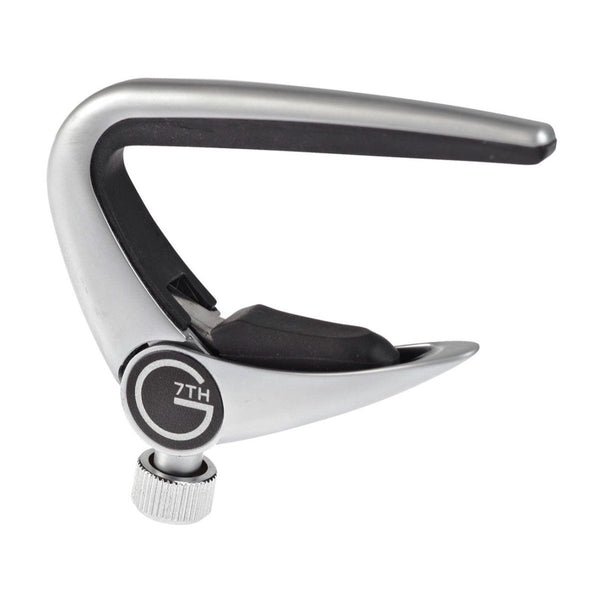 G7th Newport Pressure Touch Capo for Classical Guitar (Chrome)