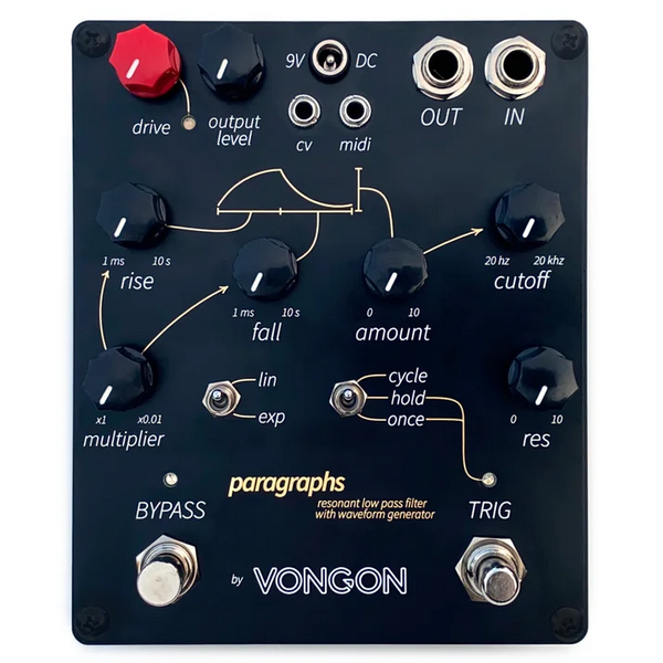 Vongon Paragraphs Analog Four-Pole Resonant Low Pass Filter