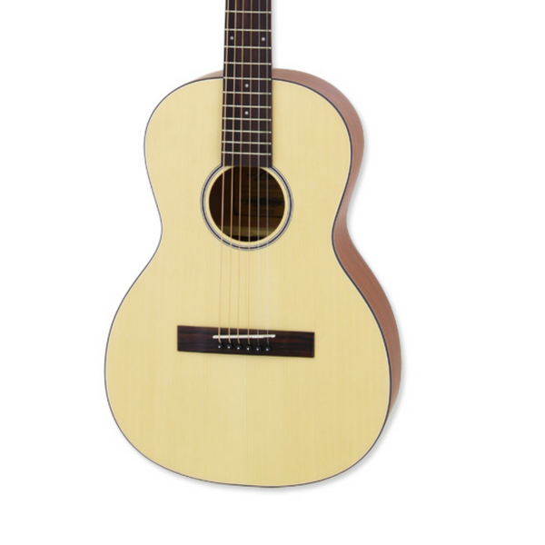 Aria 131 MTN Matte Natural Parlor Acoustic Guitar [DEMO]