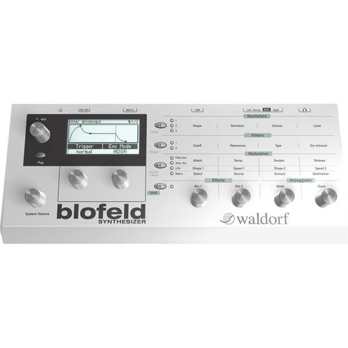 Waldorf Blofeld Desktop Synthesizer White