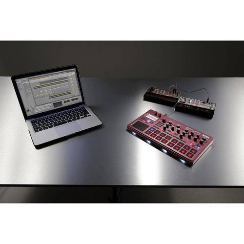 Korg Electribe Sampler Music Production Station with v2.0 Software (Red)