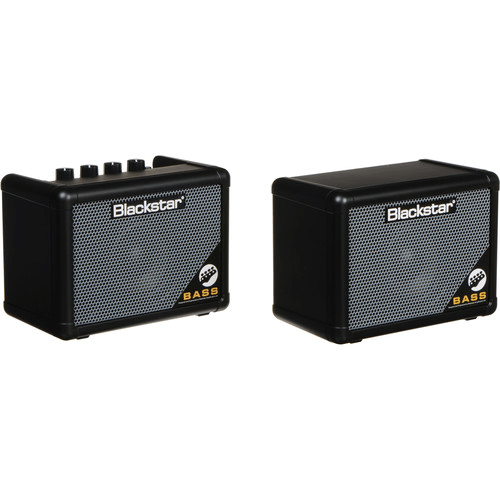 Blackstar FLY 3 Stereo Bass Pack - - Battery-Powered Mini Bass Guitar Amp, Extension Cabinet & Power Supply