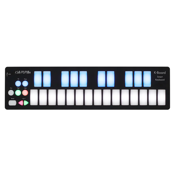Keith McMillen K-Board Mini Keyboard Controller (Black)