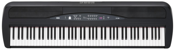 Korg SP-280 digital piano, Black