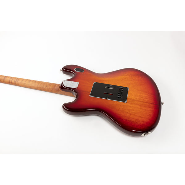 Ernie Ball Music Man StingRay RS - Burnt Amber with Figured Roasted Maple Neck and Maple Fretboard