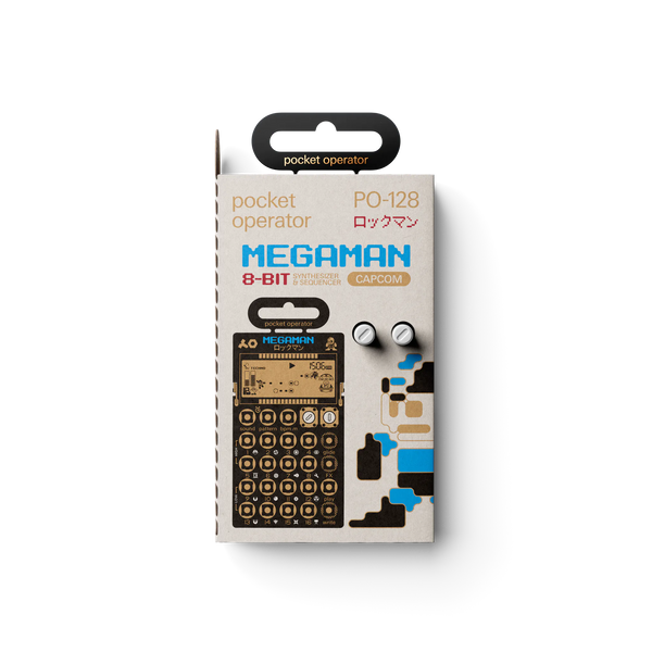 Teenage Engineering Capcom Series Pocket Operator PO-128 Mega Man