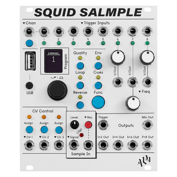 ALM Busy Circuits SQUID SALMPLE: 8 Channel Audio & CV Sampler