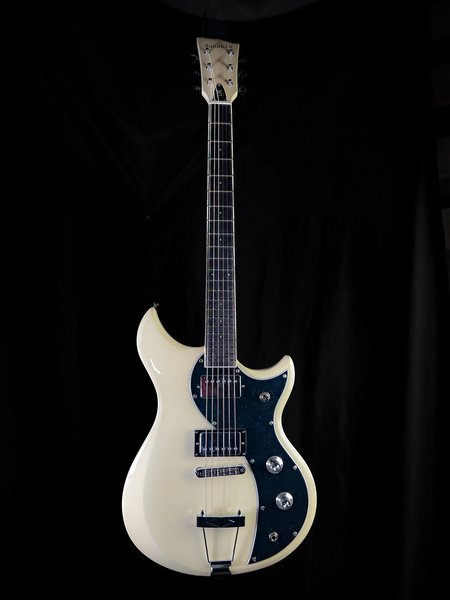Dunable Guitars Cyclops DE, Vintage White with Chome Hardware