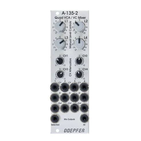 Doepfer A-135-2 Quad Voltage Controlled Mixer