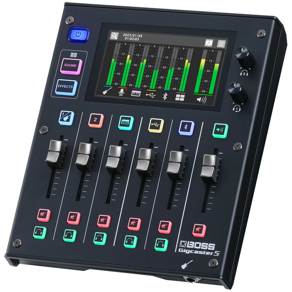 BOSS GCS-5 Gigcaster 5 audio streaming mixer