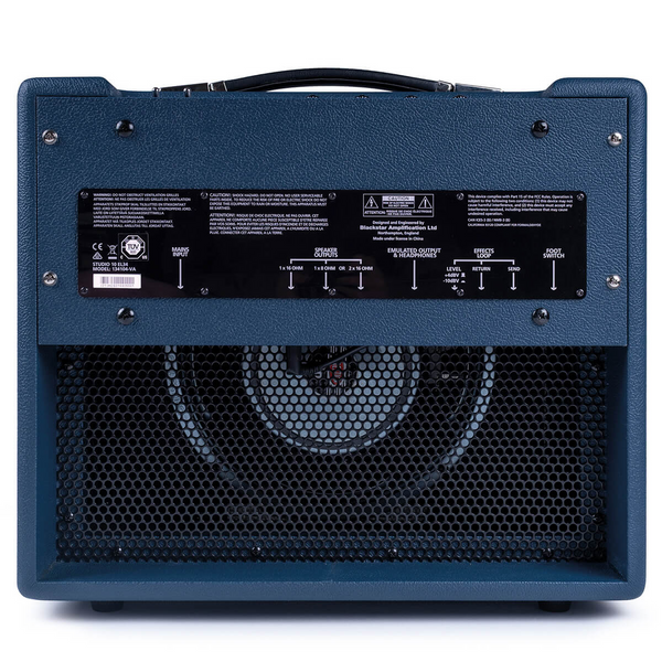 Blackstar Studio 10 EL34 1x12 Combo Amplifier Limited Edition Royal Blue