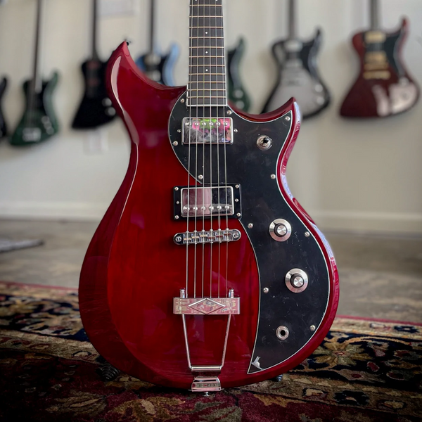 Dunable Guitars Cyclops DE, Dark Red with Chrome Hardware