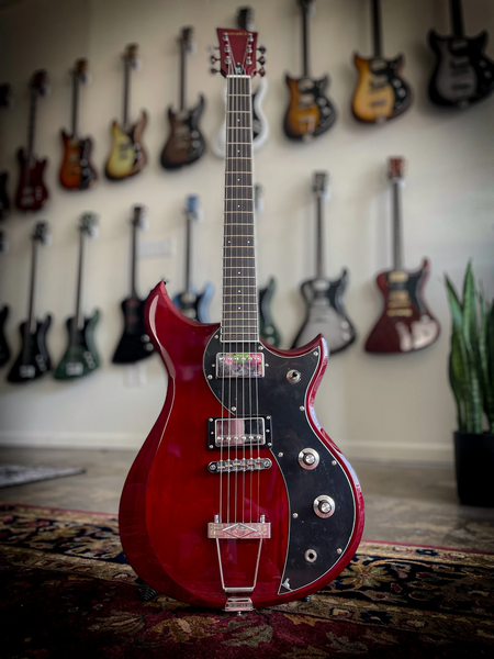 Dunable Guitars Cyclops DE, Dark Red with Chrome Hardware