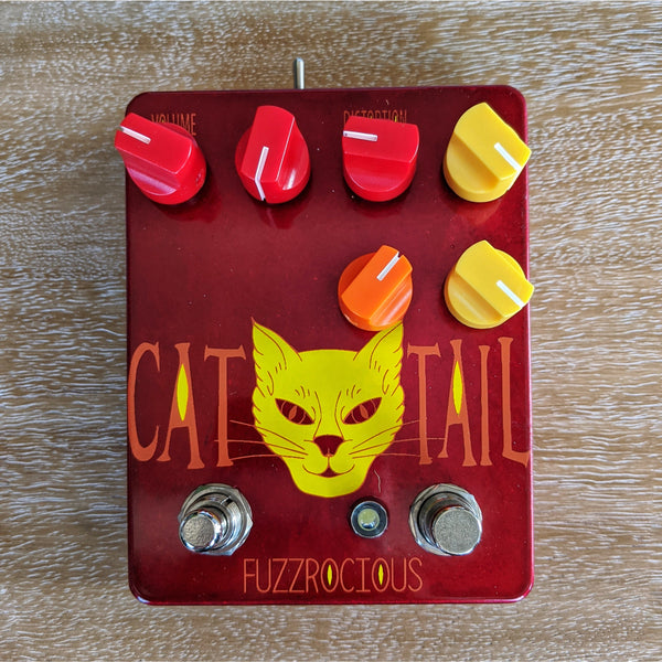 Fuzzrocious Cat Tail with Momentary Feedback Mod in RED
