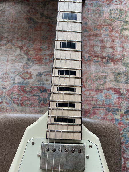 Dunable Guitars Asteroid USA, Mahogany Vanilla White