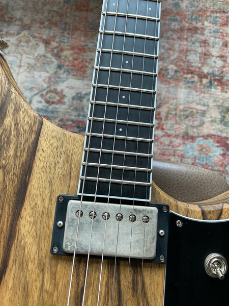 Dunable Guitars Yeti USA, Black Limba with Mastery Bridge