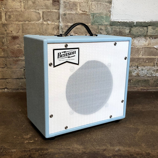 Benson Amps Nathan Junior, Sonic Blue with White Grill Cloth