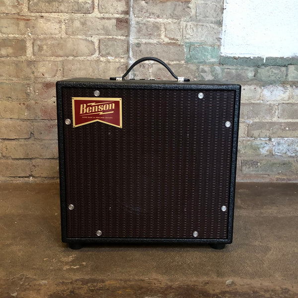 Benson Amps Nathan Junior, Black Tolex with Oxblood Grill Cloth