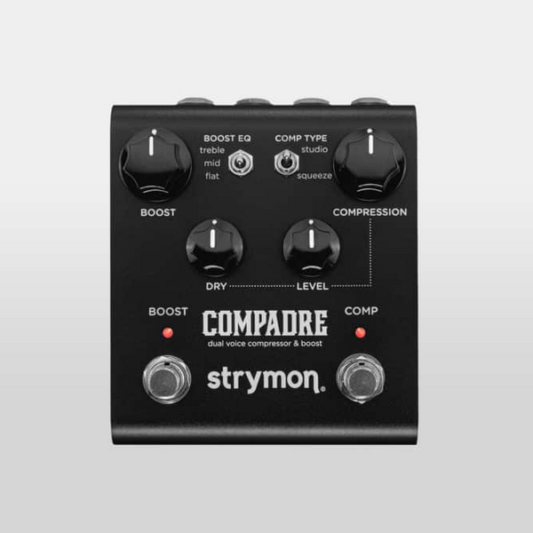 Strymon Compadre Midnight Edition dual voice compressor/boost