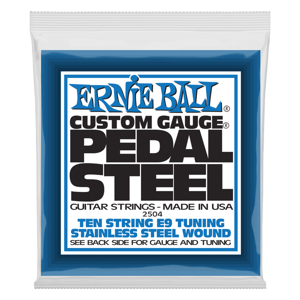 Ernie Ball Pedal Steel 10-String E9 Tuning Stainless Steel Wound Electric Guitar Strings
