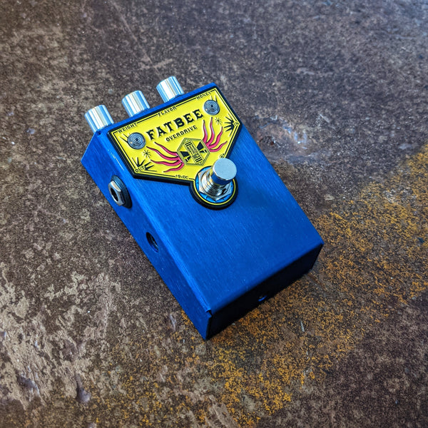 Beetronics FATBEE Overdrive - TSP Exclusive Blue & Yellow