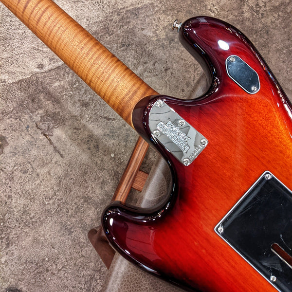 Ernie Ball Music Man StingRay RS - Burnt Amber with Figured Roasted Maple Neck and Maple Fretboard