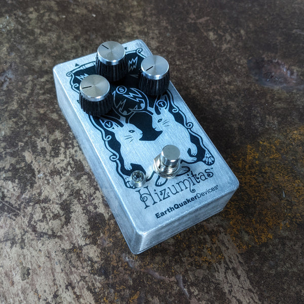 Earthquaker Devices Hizumitas fuzz sustainer - TSP Exclusive Raw & Deep Slate Blue