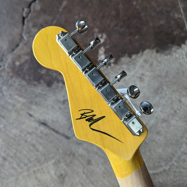 Nash S-63 Stratocaster, 3 Tone Burst Medium Aging