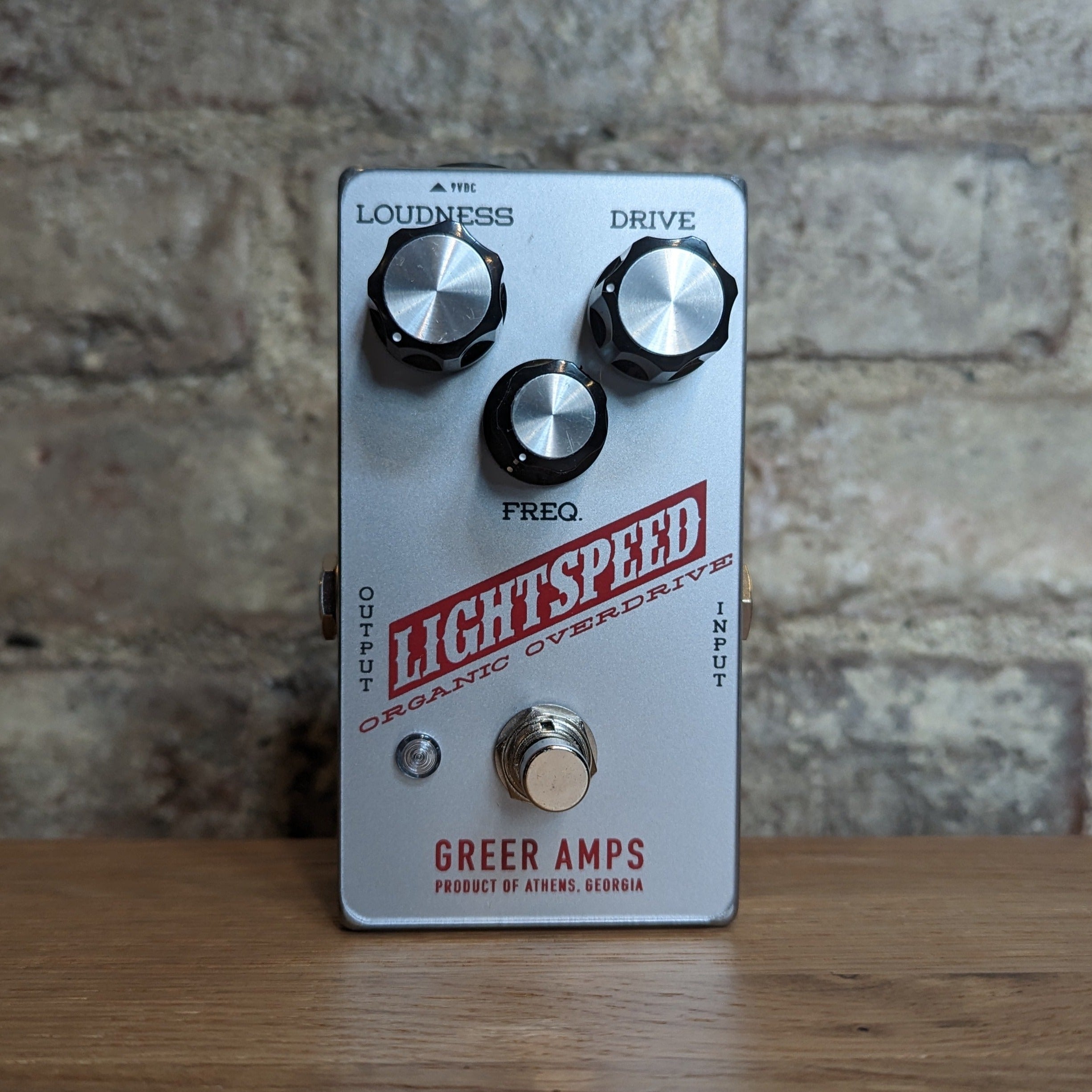 Greer Amps Lightspeed Organic Overdrive, Silver Britches - The